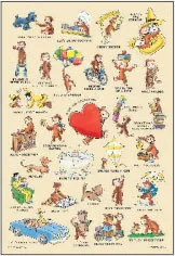 Jigsaw Puzzle George's Daily Life 300pcs (03-971)