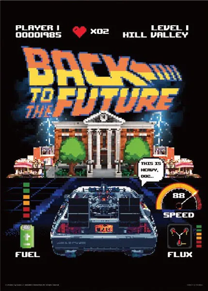 Jigsaw Puzzle BTTF / Pixel Style 500pcs (05-1108)