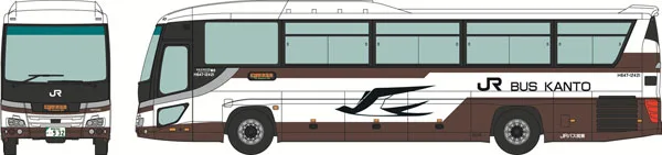 Bus Colle de Ikou 26 Kusatsu Onsen JR Bus Kanto Spa Brown