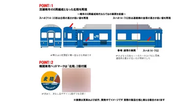 97610 14 Series 14 Class Limited Express Sleeper Passenger Car (Hokuriku) Set (8Car)