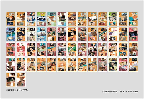 Haikyuu!! Tons of Scene Playing Cards SEASON4