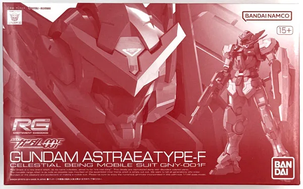 RG 1/144 Gundam Astraea Type-F Plastic Model (Hobby Online Shop Exclusive)