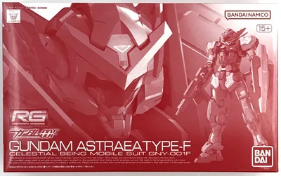 RG 1/144 Gundam Astraea Type-F Plastic Model (Hobby Online Shop Exclusive)