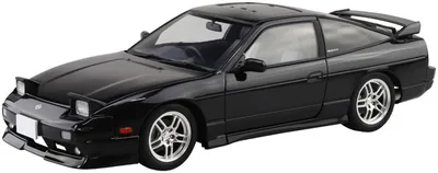 The Model Car No.SP14 1/24 Nissan RPS13 180SX TYPE X '96 Custom Wheel Plastic Model