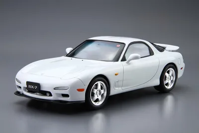The Model Car No.7 1/24 Mazda FD3S RX-7 '96 Plastic Model