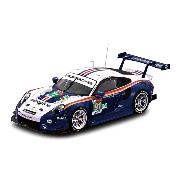 1/24 Porsche 911 (Type 991) RSR 2018 24 Hours of Le Mans Car Number 91 Plastic Model