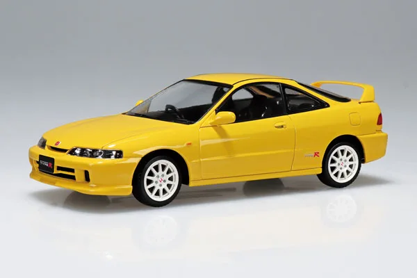 RakuPla Snap Kit No.22-SY Honda DC2 Integra Type R (Sunlight Yellow) Plastic Model