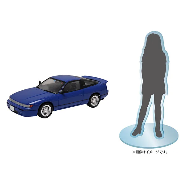 1/24 Initial D Series No.3 EX-1 Sileighty Mako Sato ออกแบบพิเศษ (พร้อมขาตั้งอะคริลิคตัวอักษร) โมเดลพลาสติก
