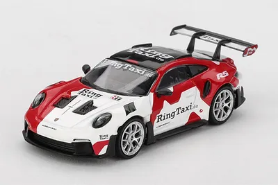 1/64 Porsche 911 (992) GT3 RS Weissach Ring Taxi Version (Left-hand Steering)