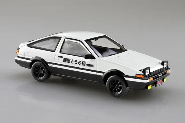 RakuPla Snap Kit No.CM-1 Initial D Takumi's AE86 Plastic Model