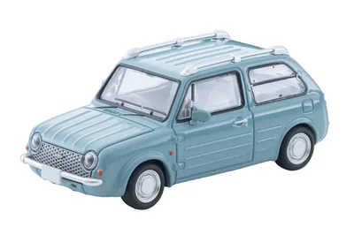 Tomica Limited Vintage NEO LV-N379a Nissan PAO (Aqua Gray) 1989 Model