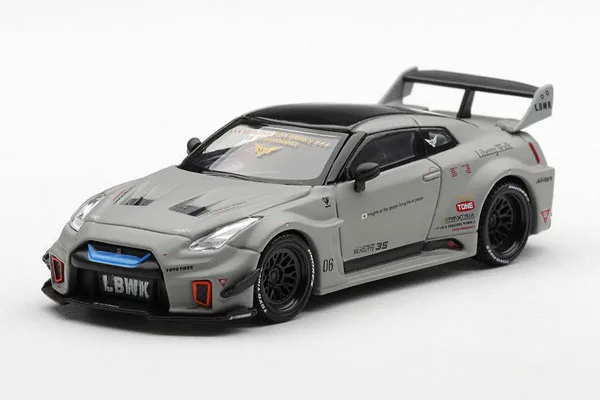 1/64 LB-Silhouette WORKS GT Nissan 35GT-RR Version 1 Matte Grey (Left-hand Steering)