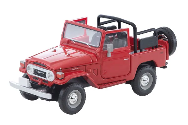 Tomica Limited Vintage NEO LV-N382a Toyota Land Cruiser 40 Open Top North American Version (Red)
