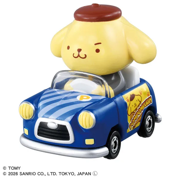 Dream Tomica TOMICA TUNES SINGLE PACKS Hard at Work Pompompurin