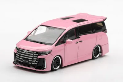 1/64 Toyota Vellfire 40 KUHL Metallic Pink (Right-hand Steering)