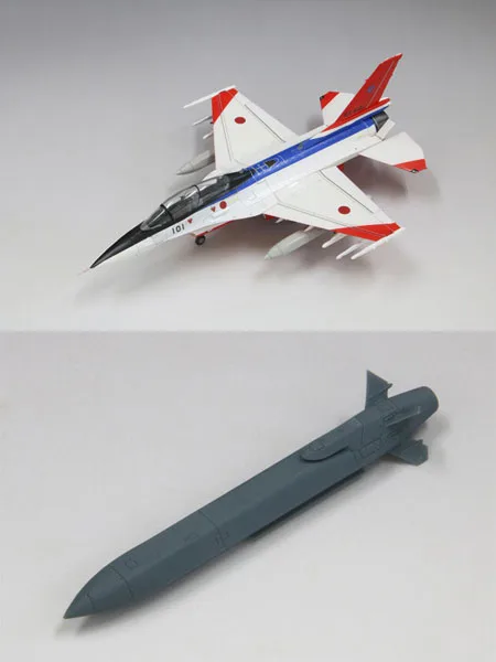 1/72 JASDF F-2B Fighter "ADTW #101" w/Type 12 Surface-to-Ship Missile (Air-Launched Type) Plastic Model