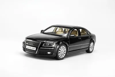 1/18 Audi A8 L (D3) Phantom Black Pearl