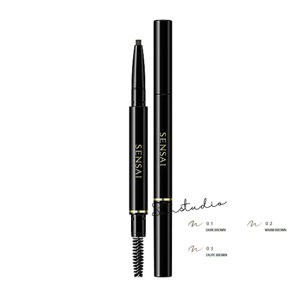 sensai センサイ スタイリングアイブロウペンシル(本体)0.2g(アイブロウ)国内正規品 描く・ぼかすが1本で完結、ブラシ付きアイブロウ 眉メイク 眉毛 描きやすい 自然な眉 センサイ眉化粧