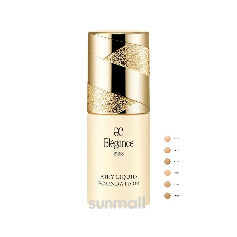 elegance エレガンス エアリー リクイッド ファンデーション 30ml 6色 / SPF25 PA++|ファンデーション正規品