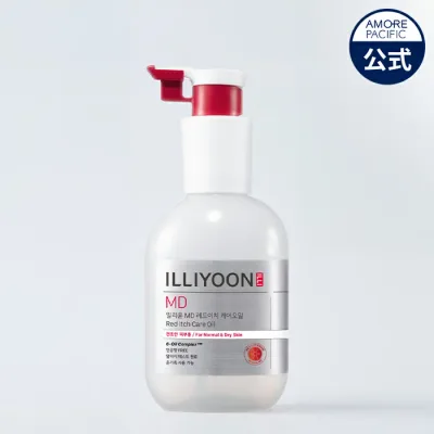 【ILLIYOON 公式】 レッドイッチ ケア オイル 200ml 【 イリユン 】 しっとり なめらか 保湿 水分 顔 ボディ 肌 乾燥 肌バリア ツヤ ヨモギ油 敏感肌 低刺激 無刺激 韓国 コスメ スキンケア ボディケア 化粧品 アモーレパシフィック