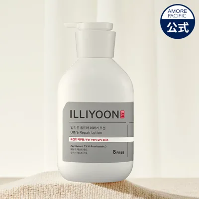 【ILLIYOON 公式】 ウルトラ リペア ローション 350ml 【 イリユン 】 高密着 保湿 超乾燥肌 乾燥 しっとり 水分 ボディ シカ ツヤ 肌 肌バリア 敏感肌 低刺激 韓国 コスメ ボディケア 化粧品 アモーレパシフィック