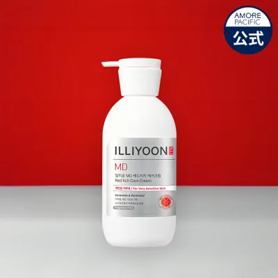 【ILLIYOON 公式】 レッドイッチ ケア クリーム 330ml 【 イリユン 】 しっとり なめらか うるおい 保湿 水分 顔 ボディ 肌 乾燥 肌バリア 敏感肌 低刺激 無刺激 韓国 コスメ スキンケア ボディケア 化粧品 アモーレパシフィック