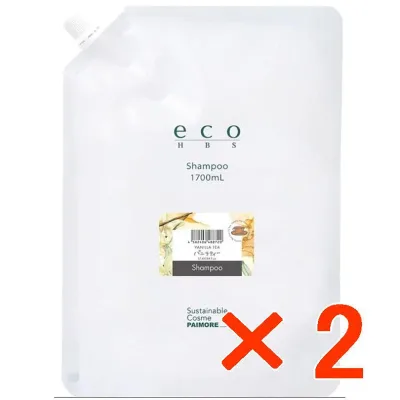 ●【送料無料】 パイモア π more / エコエイチビーエス シャンプー 1700ml バニラティー 【2個】 美容室専売品 ヘアシャンプー