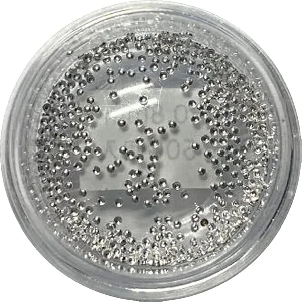 【送料無料】半球型くりぬきスタッズ サイズ:0.8mm シルバー 500P