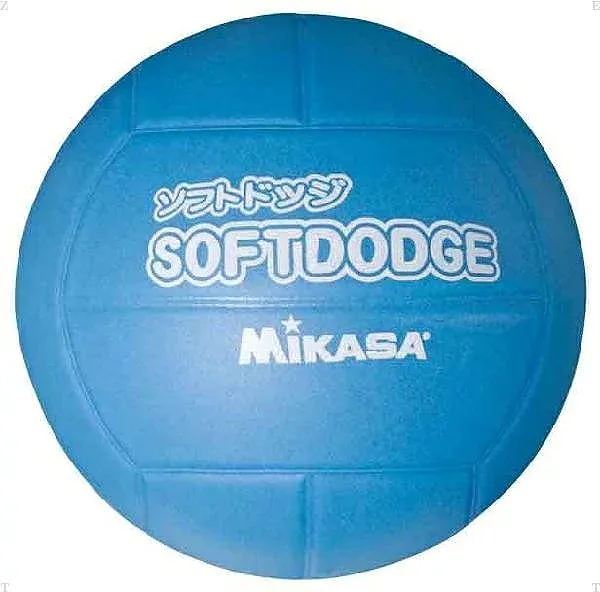\5のつく日は200円OFFクーポン!さらに楽天カードでP+3倍!/ミカサ(MIKASA) ソフトドッジボール PVCノンフタルサン ブルー LDB 12SS
