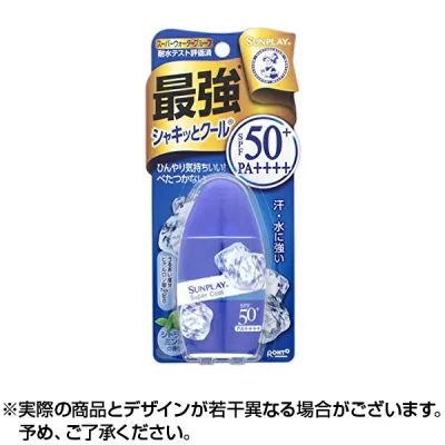 サンプレイ メンソレータムサンプレイスーパークール 30g 日焼け止め ロート製薬