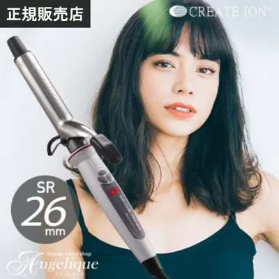 【正規販売店】 クレイツ イオンカールプロ SR-26 直径 26mm ヘアアイロンケース 付もあり | クレイツ コテ 26mm クレイツ ヘアアイロン 公式 正規品 カールアイロン クレイツイオン イオンカール プロ PRO イオンカールアイロン C73308