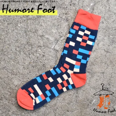【5足セット】 メンズ ソックス 柄 カラフル 派手 面白い おもしろ 靴下 SOCKS カジュアル 個性的 変 プレゼント お祝い ネタ お笑い 一発芸 衣装 目立つ バエル 映える SOCKS