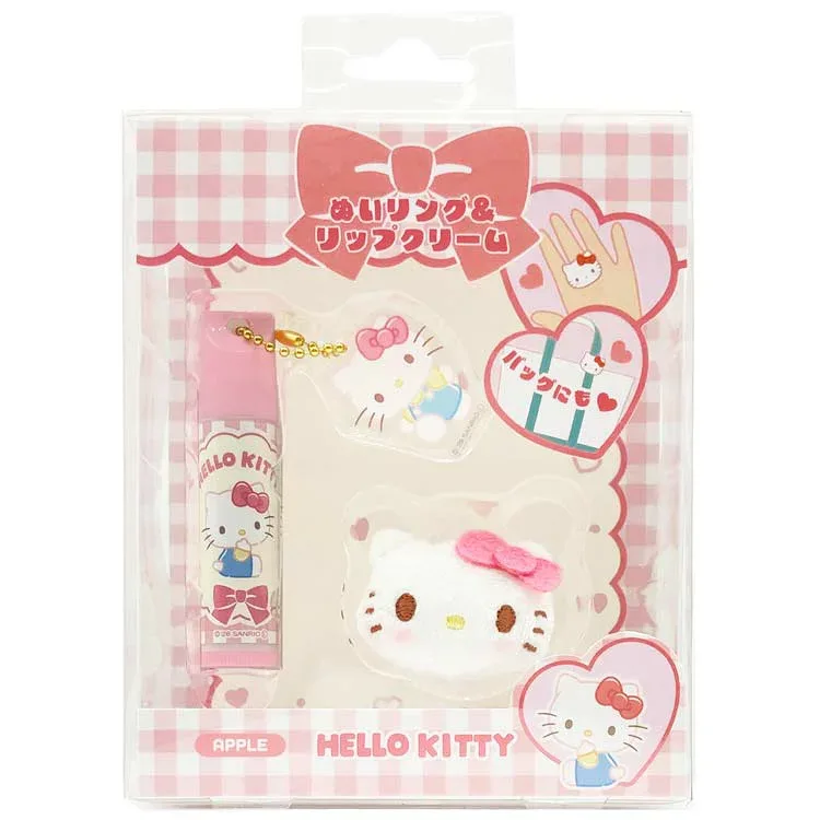 ハローキティ ぬいリング&リップクリーム 010013