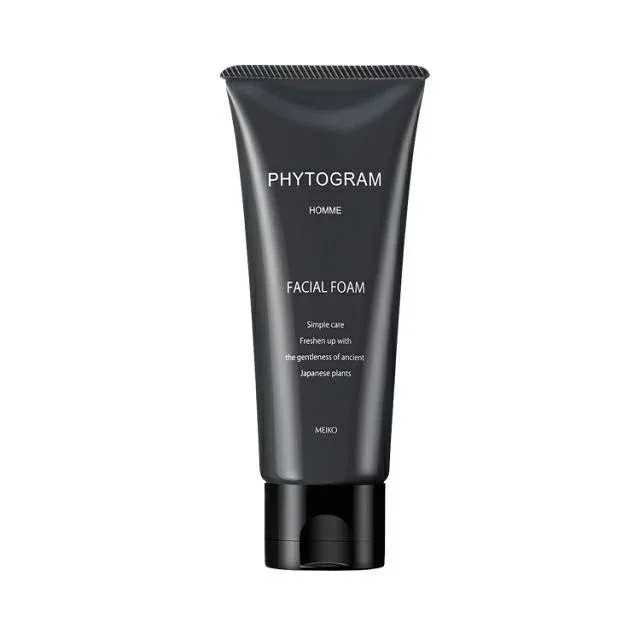 PHYTOGRAM HOMME フィトグラム FACIAL FOAM フェイシャルフォーム 100g 洗顔クリーム 洗顔料 洗顔 ボタニカル 無香料 無着色 国産原料 日本製 MEIKO メイコー化粧品【正規取扱店】