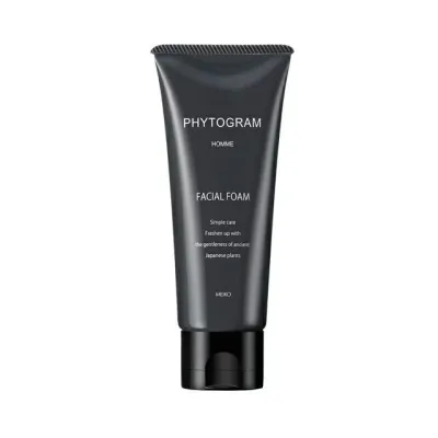 PHYTOGRAM HOMME フィトグラム FACIAL FOAM フェイシャルフォーム 100g 洗顔クリーム 洗顔料 洗顔 ボタニカル 無香料 無着色 国産原料 日本製 MEIKO メイコー化粧品【正規取扱店】