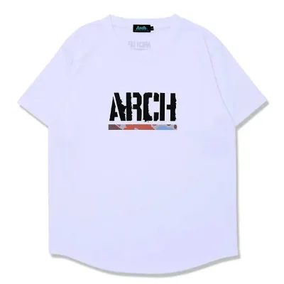 <全品10%OFFクーポン発行中> <ネコポス発送 送料無料> ARCH(アーチ) T126101 WHT バスケットボール Tシャツ duck camo tee DRY 26SS
