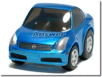 【単品】チョロQ スカイライン クーペ (V35) ブルー (クリアケース入)