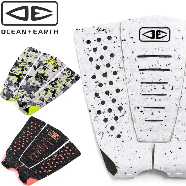 OCEAN&EARTH FREDERICO MORAIS 3 PIECE PRO SERIES デッキパッドトラクション オーシャン&アース サーフィン サーフボード テールボードパッド O&E 3ピース テールパッド