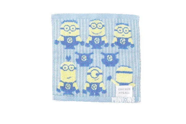 【ミニオンズ】ミニタオル【コーションネーム】【グッズ】【Minions】【キャラ】【映画】【ユニバーサル】【アニメ】【タオル】【たおる】