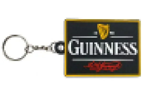 【送料無料】【アメリカン雑貨】キャラクターラバーキーチェーン【RC048】【GUINNESS】【アメリカ】【USA】【アメキャラ】【キーホルダー】【キーリング】【チャーム】【鍵】【雑貨】【グッズ】【かわいい】