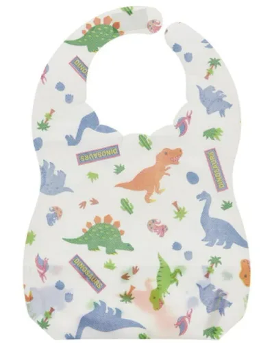 【送料無料】 オリジナル ベビーエプロン10枚入りDINOSAURS 恐竜 ダイナソー サウルス 動物 アニマル ビブ エプロン 食器 食事 アウトドア お出かけ 赤ちゃん ベビー 雑貨 グッズ かわいい