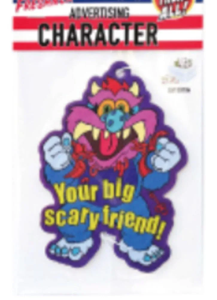 【送料無料】 アメリカン雑貨 エアフレッシュナーMONSTER USA アメキャラ フレグランス 匂い 香り 芳香剤 臭い消し 部屋 ルーム 車 インテリア 雑貨 グッズ かわいい