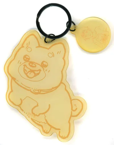 【送料無料】 ねこに転生したおじさん 染色アクリルキーホルダースケキヨ アニメ 漫画 キーホルダー キーリング チャーム 鍵 雑貨 グッズ かわいい