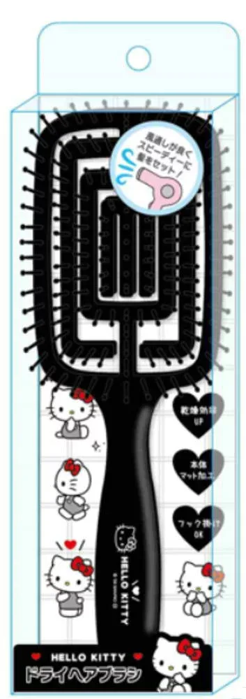 【送料無料】 サンリオキャラクターズ ドライヘアブラシ ハローキティ くし クシ ブラシ 髪 ヘアアイテム コスメ 美容 雑貨 グッズ かわいい 【TE】
