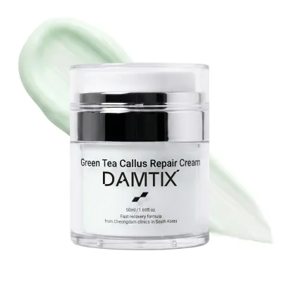 DAMTIX グリーンティーカルス リペアクリーム 50ml 韓国コスメ 韓国スキンケア 保湿クリーム フェイスクリーム セラミドNP パンテノール 加水分解コラーゲン ナイアシンアミド 無香料 ダムティックス 1個 スキンケア 基礎化粧品 ギフト プレゼント