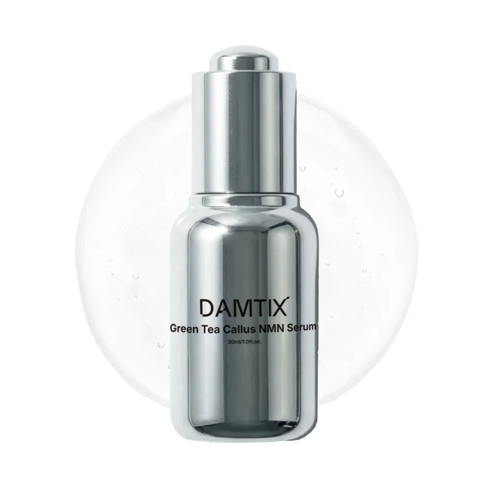DAMTIX グリーンティーカルス NMN 美容液 セラム 韓国コスメ 韓国スキンケア ダムティックス 高麗人参 オタネニンジン根エキス 加水分解コラーゲン 保湿 無香料 ポンプ式 1個 スキンケア フェイスセラム 顔用美容液 ギフト プレゼント