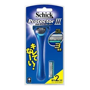 シック・ジャパン(株) シック プロテクタースリー ホルダー(本体+替刃2コ付)