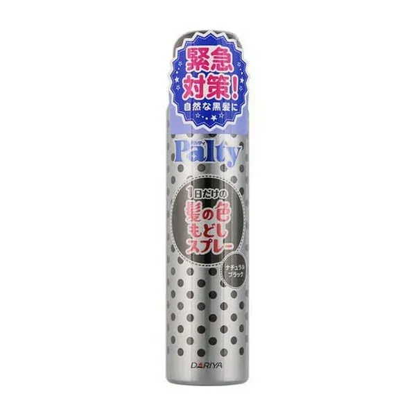 (株)ダリヤ パルティ ターンカラースプレー ナチュラルブラック 80g