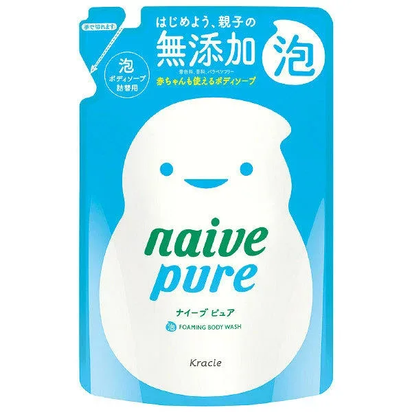 クラシエ(株)ナイーブピュア 泡ボディソープ つめかえ用 450mL