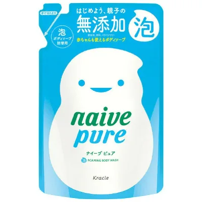 クラシエ(株)ナイーブピュア 泡ボディソープ つめかえ用 450mL